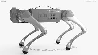 Unitree Go1 Robot Dog 3D model by 3DModels.org
