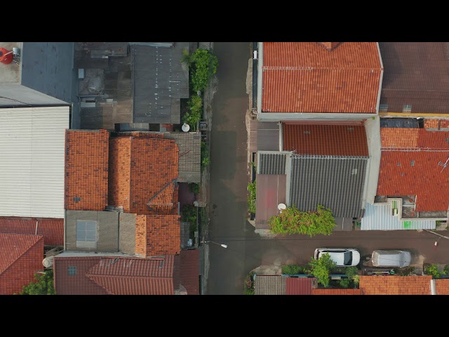 DJI Mavic 2 Pro fly over east Jakarta class=