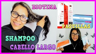Crece El Cabello Con Las Pastillas De Biotina?Shampoo Revita Pilopeptan