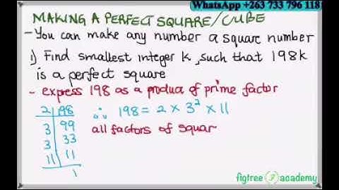 Making a perfect square