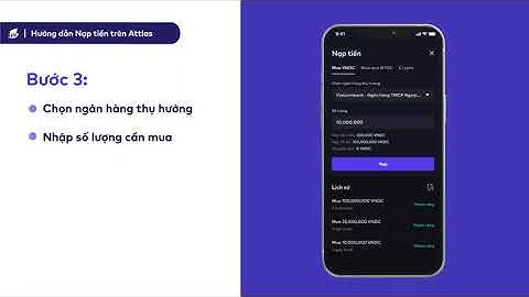 Hướng dẫn nạp tiền trên Attlas