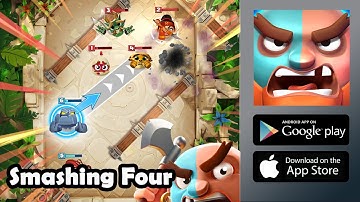 Smashing Four - Android Gameplay (Strategy)