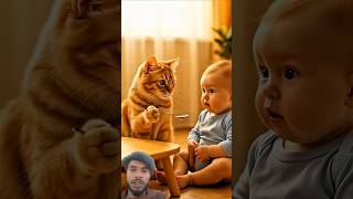 Billi Wala Cartoon |Billi wala video #cattiktok #cat #catshorts #ai #animals #beby #billi