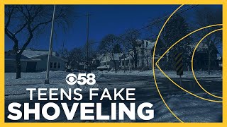 Riverwest man says teens used shoveling snow as a ruse to break into home