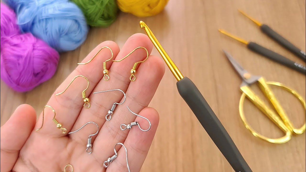 Wow !😱I made 400 pairs in one day and I sold them all!💰Very Easy Crochet Idea with PLASTIC COVERS😍