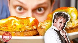 Gordon Ramsay Crab Benedict CHALLENGE