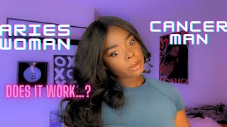 ARIES WOMAN ♈️ + CANCER MAN ♋️ LOVE COMPATIBILITY ♥️