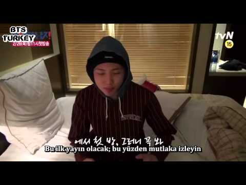 [24.02.2015] Rap Monster, Tvn Problematic Men için Rap Yapıyor [Türkçe Altyazılı]