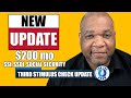 Third Stimulus Check Update + $200 Monthly Raise For SSI, SSDI, VA Social Security