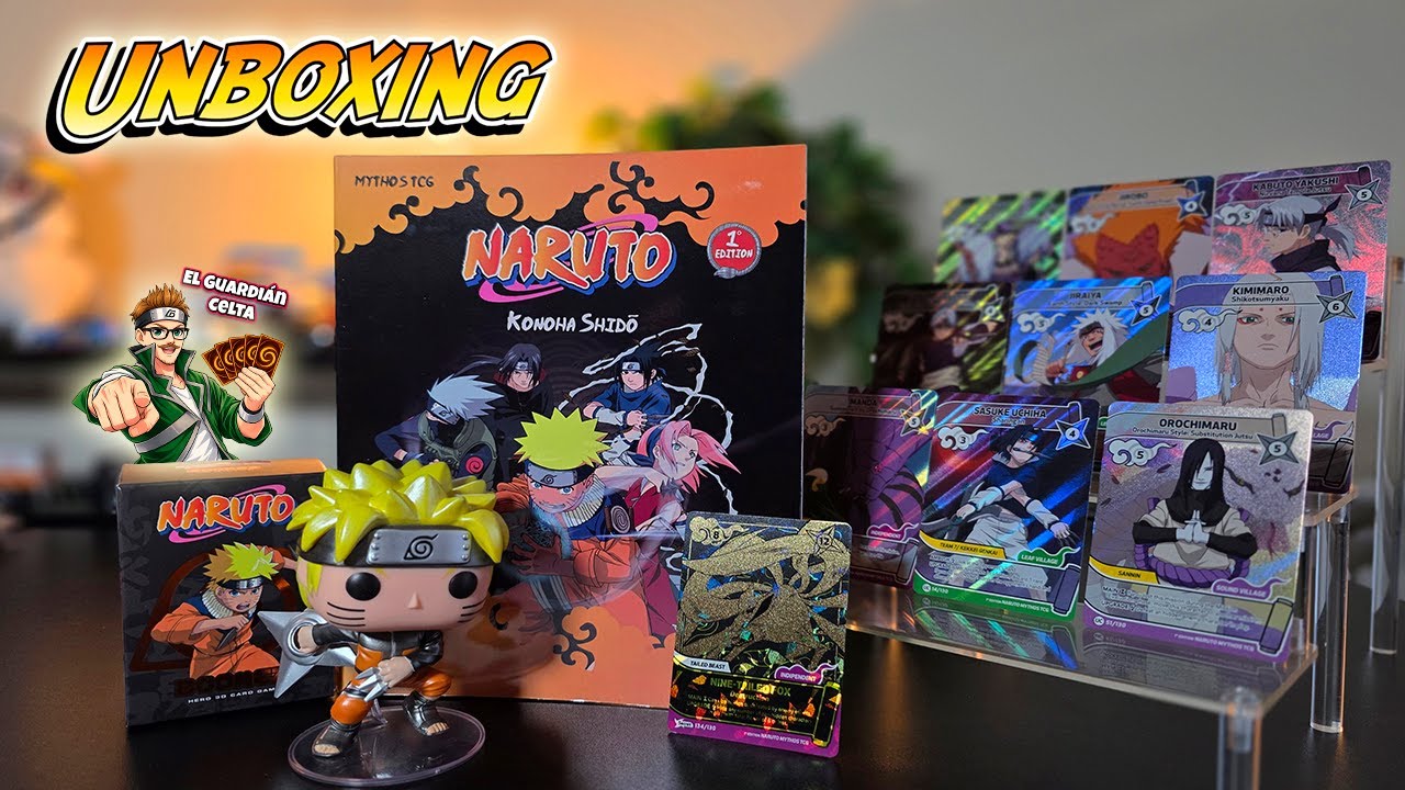 These are the new Naruto Mythos TCG cards 🔥 - In Premier - YouTube