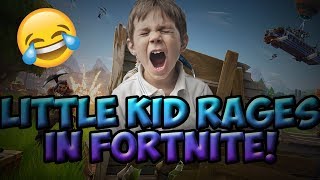 MAKING LITTLE KID RAGE IN FORTNITE CREATIVE! (MULTIPLE DESK SLAMS)