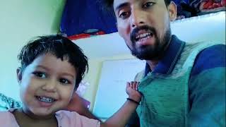 Vlogger Krishana With Khushi Bitiya Vlog Kese Banate H