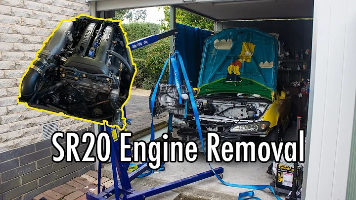 Nissan Silvia S15 SR20 Block Removal