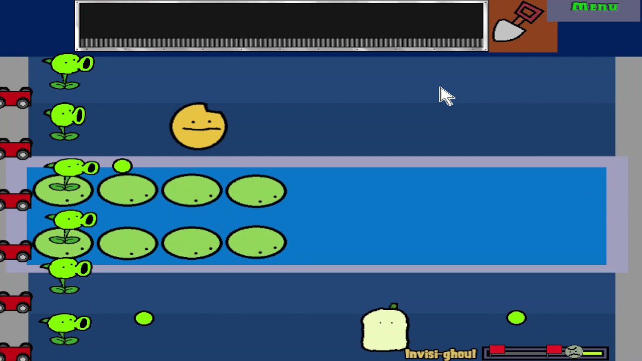 Beghouled + Invisi-ghoul Minigames - PvZ Paint Pak - Plants vs Zombies Gameplay