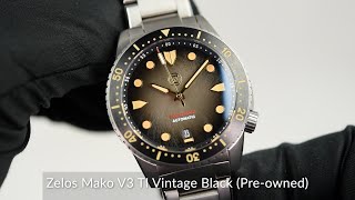 Zelos Mako V3 TI Vintage Black (Pre-owned)