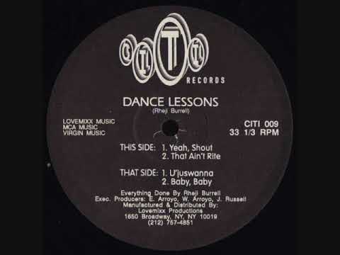 Dance Lessons — Dance Lessons - Yeah, Shout