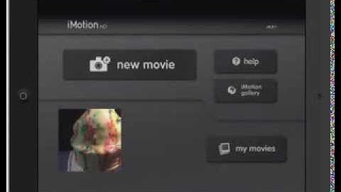 iMotion HD time lapse tutorial