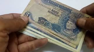 Wang kertas lama Malaysia RM1 ¦ old Malaysia RM1 note #rm1lama #oldnotes