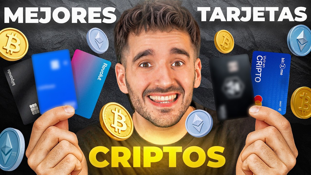 Descubrí las 7 MEJORES TARJETAS para PAGAR con CRIPTOMONEDAS en 2025 -  RANKING
