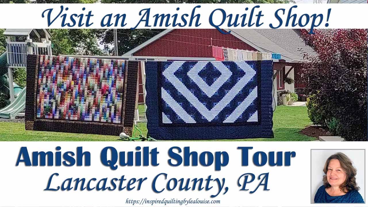 Amish Quilted Wall Hanging - Down a Country Road