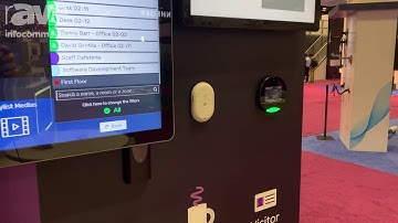 InfoComm 2019: Intevi Demos Intevi Digital Booking System With Integrated Badge Access and Sensors