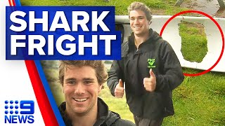 Teen flung several metres in the air during shark attack | 9 News Australia