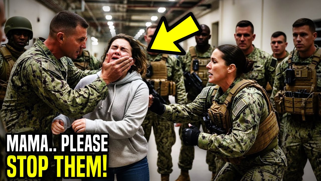 Они ударили дочь морского пехотинца, а затем встали на колени, умоляя о пощаде.