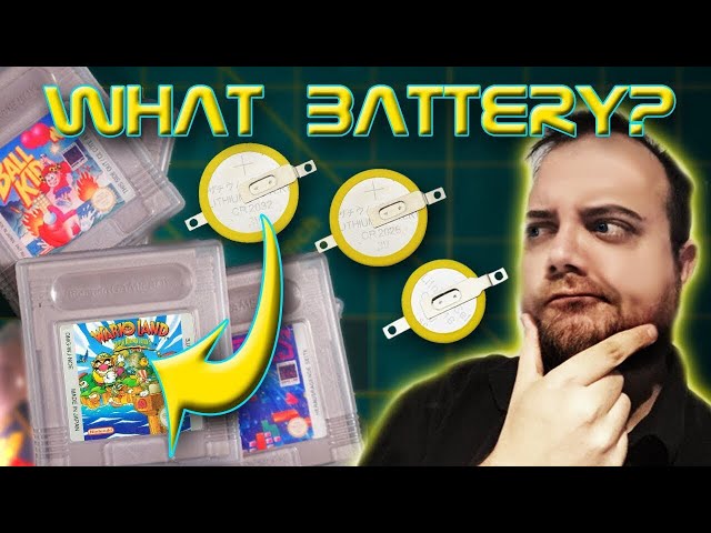 What Size Battery fits a Gameboy Cartridge 