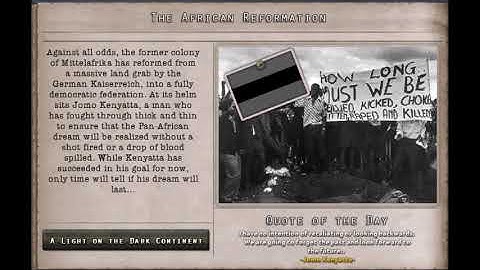 HOI4 Kaiserredux Mittelafrika Super Events