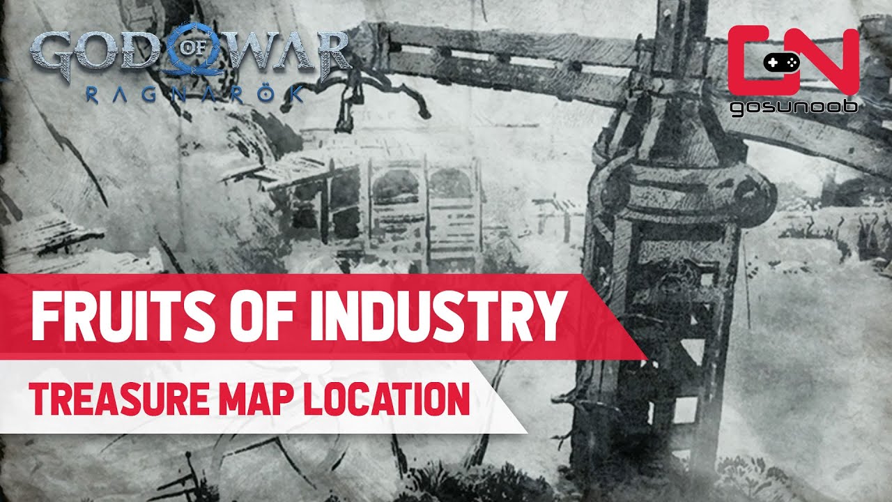 God of War: Ragnarok  Fruits of Industry Treasure Map Guide 