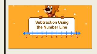 SUBTRACTION USING NUMBER LINE [CLASS 1]