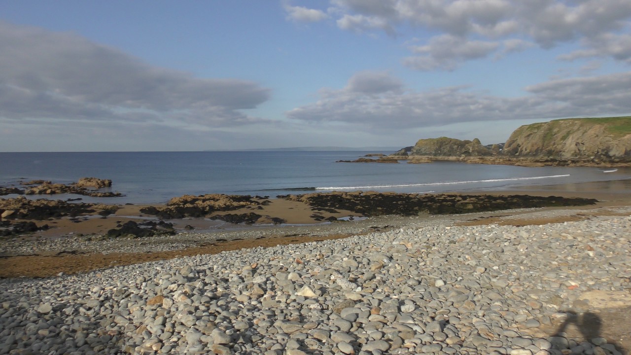 Annestown beach in Ireland