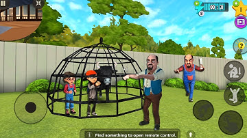 Scary Stranger 3D - New Update New Special Levels Control Mr Grumpy Secret Room part 627