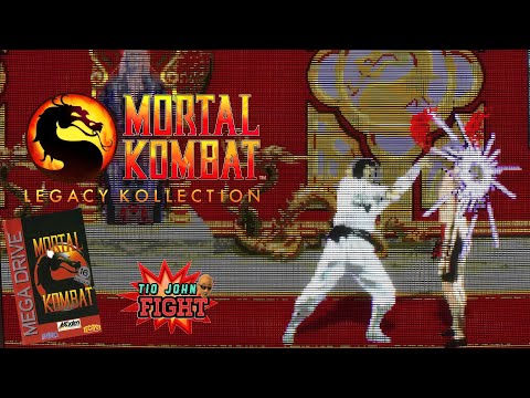 MK Legacy Kollection - MK1 do Mega Drive (TJ Fight) EP.389