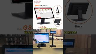 10-second setup!POS system + customer display connection.#possystem#pos #posmachine#customerdisplay