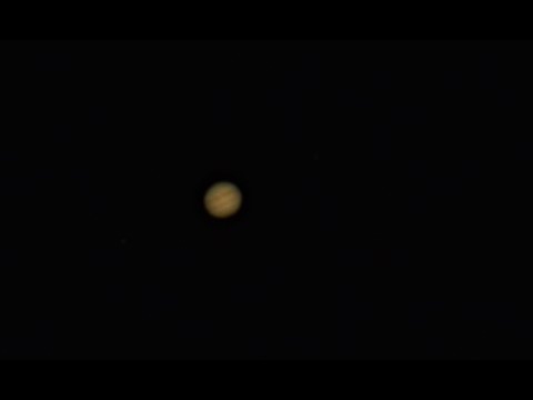 Jupiter, Saturn Over New York City