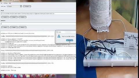Secuencia de leds con atmega8