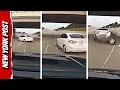 Watch: Police Gadget RIPS Axel Off Car During Pursuit