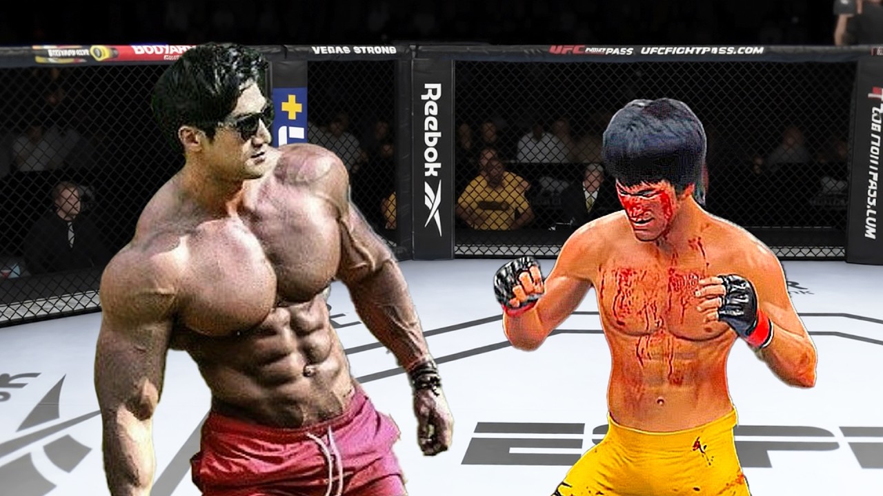 Bruce Lee vs Hwang Soon in EA Sports UFC 4 - Epic Fight