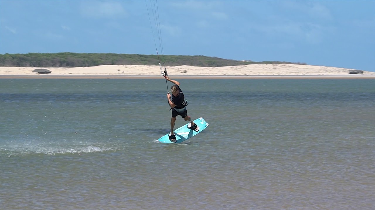 Kitesurfing Technique - Hand Drag to Blind