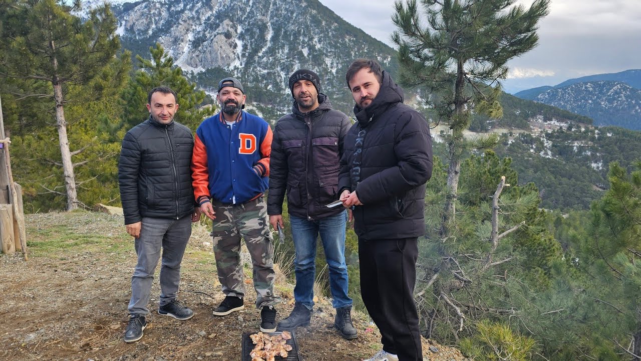 Selo Alaturka Mavzer ile Karlı Dağda Mangal🔥❄️