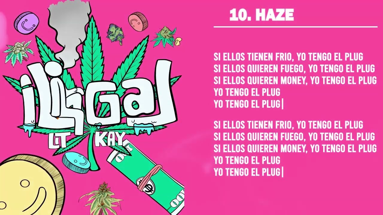 Lit Kay - HAZE ft. Boppie | (Official Lyric) adlı videoyu YouTube'da izle Lit Kay - HAZE ft. Boppie | (Official Lyric) adlı videoyu YouTube'da izle