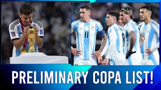 Argentina preliminary team for Copa America announced, no Paulo Dybala!