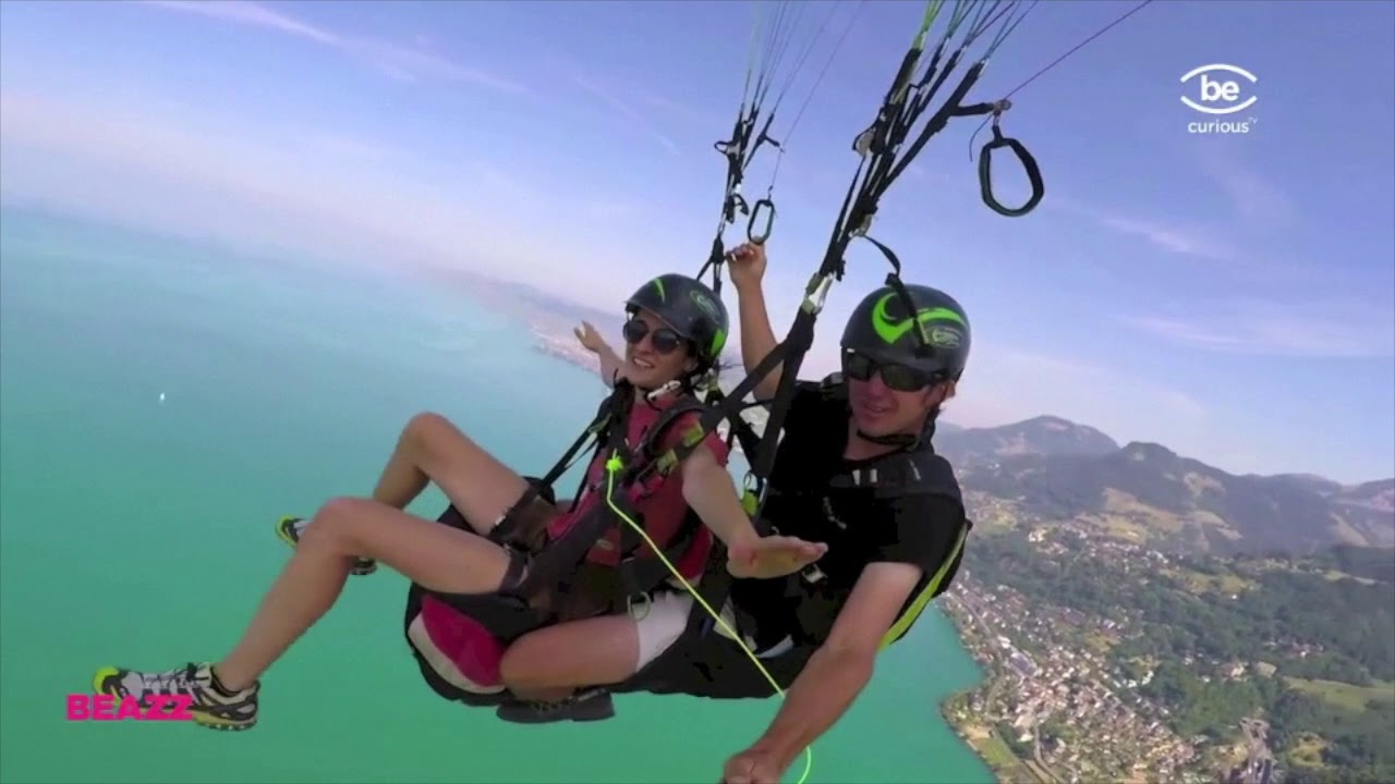 Vol en parapente à Villeneuve / Montreux