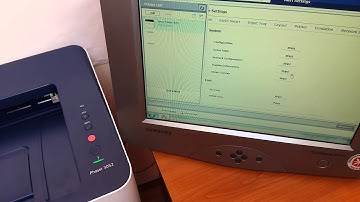 Xerox 3052 NI / 3260 NI DI DNI configuration & supplies information - Easy printer manager