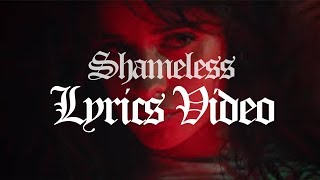 Camila Cabello - Shameless Lyrics Video