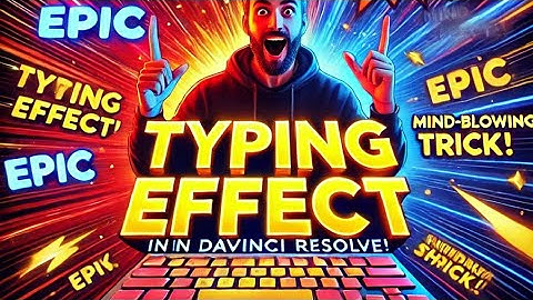 Advance Tricky Video | typing effect in davinci resolve | typewriter effect in davinci resolve 19