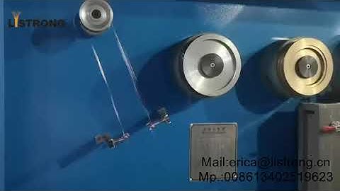 LISTRONG 242DT TWO LINES WIRE DRAWING MACHINE WITH CONTINUOUS ANNEALING