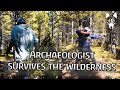 Surviving in the woods alone  archaeology bushcraft dog science