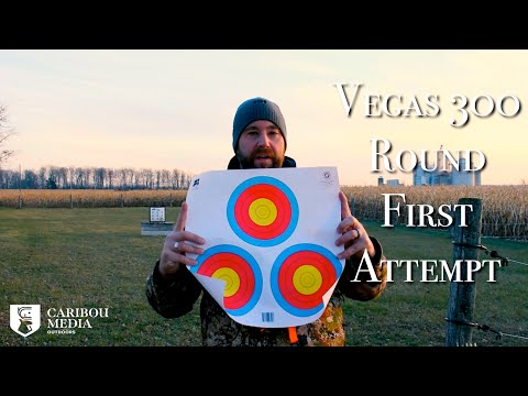 Archery Vegas 300 Round - First Attempt - HIGH SCORE!!!